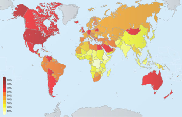mapa de la obesidad