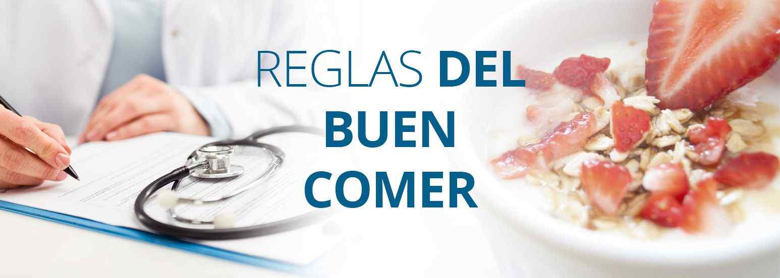 reglas del buen comer